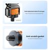 Multifunction Phone Mount Clip 1/4Inch Thread Tripod Mount Adapter for Tripods Selfier Sticks Mobile Device