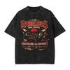Rock Latino Ritmo y Rebeldía 90s Tour Graphic Unisex Heavyweight Cotton Vintage Black Streetwear T-Shirt