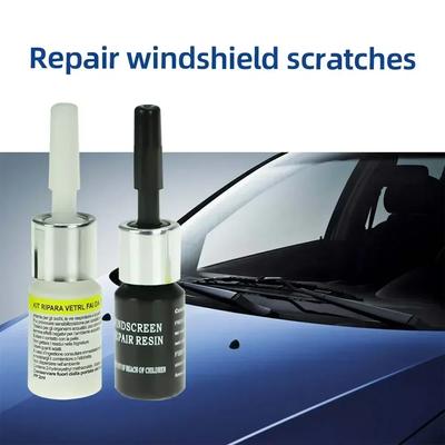 Autofenster-Reparaturwerkzeuge, Fensterglas-Aushärtungskleber, Autoglas-Kratzer-Riss-Wiederherstellungsset, Auto-Windschutzscheiben-Reparaturwerkzeug, DIY