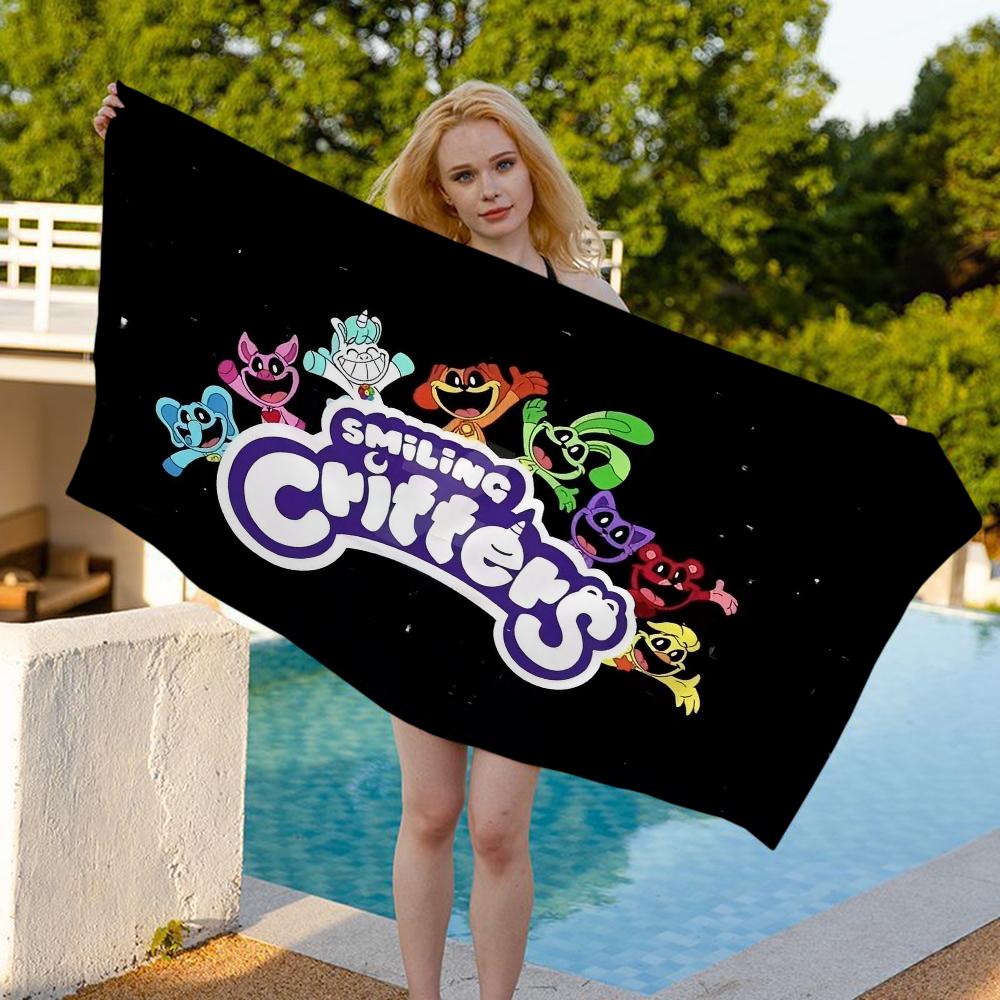 S-Smiling C-Critterss C-CATNAPs D-DOGDAYs Kitchen Microfiber Beach Towel Absorbent Quick Dry Soft Yoga Swimming Resort Climbing Towel