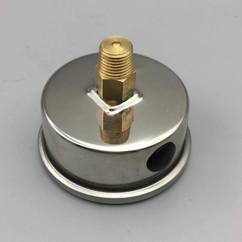 YN-60Z Axial Shockproof Pressure Gauge Without Edge Vacuum Gauge Shockproof Oil Pressuregauge Hydraulic Gauges 0-10KG