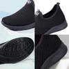 Zapatos Casuales de Verano para Hombre Zapatillas de Malla Tejida Antideslizantes Ligeras Planas Nuevos Hombres Transpirables Slip on Zapatillas para Correr Tenis Hombre