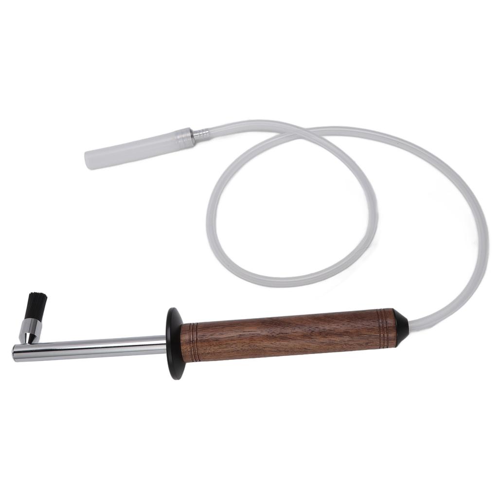 Coffee Machine Cleaning Brush High Temperature Resistance Wood Handle Replaceable Coffee Machine