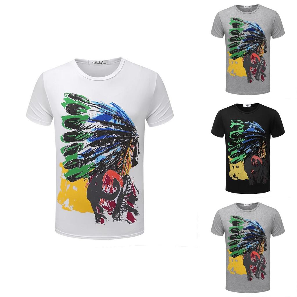 Premium Quality 100% Cotton Unisex Short Sleeves Casual T-shirt Indian Size L For Effortless Style