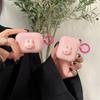 Applicable To Airpodspro3 Apple Bluetooth Headset Cover Airpods1/2 Generation Pink Cute Rabbit Cartoon