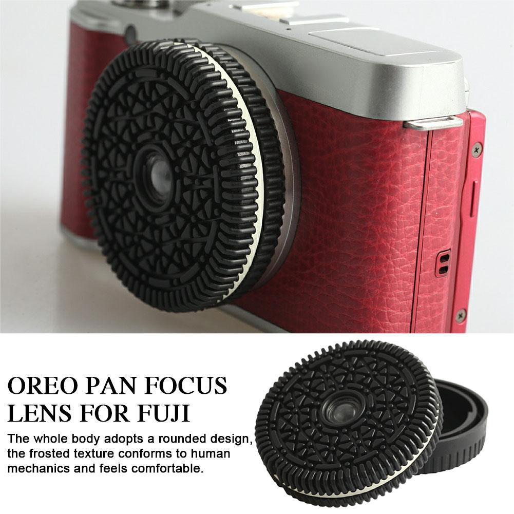 For Fuji X-mount Micro Single Oreo Pan-focus Lens 32mm/f10 Film-like Biscuit Lens Compatible With Fuji X-mount Series Cameras