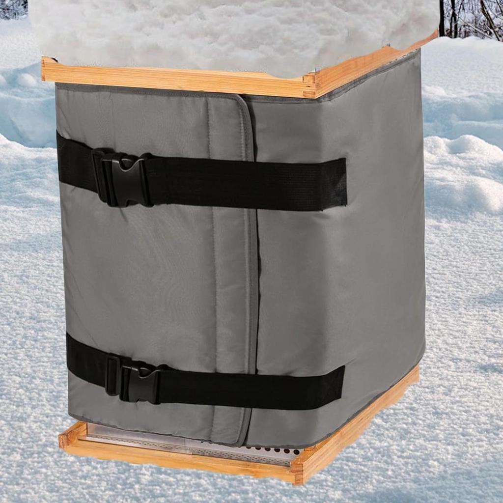 Bee Hive Wraps for Winter 5-layer Adjustable Waterproof Winter Beehive Wrap Warming Accessories for Courtyard Yard Raising Porch