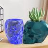 Skull Head Pen Holder Silicone Mold Skull Head Ornament Epoxy Resin Mold for DIY Epoxy Resin Crafts Home Decoration Making Tools