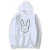 Unisex Hooded Sweatshirt Bad Bunny Inspired Casual Fall Pullover With Letter Print