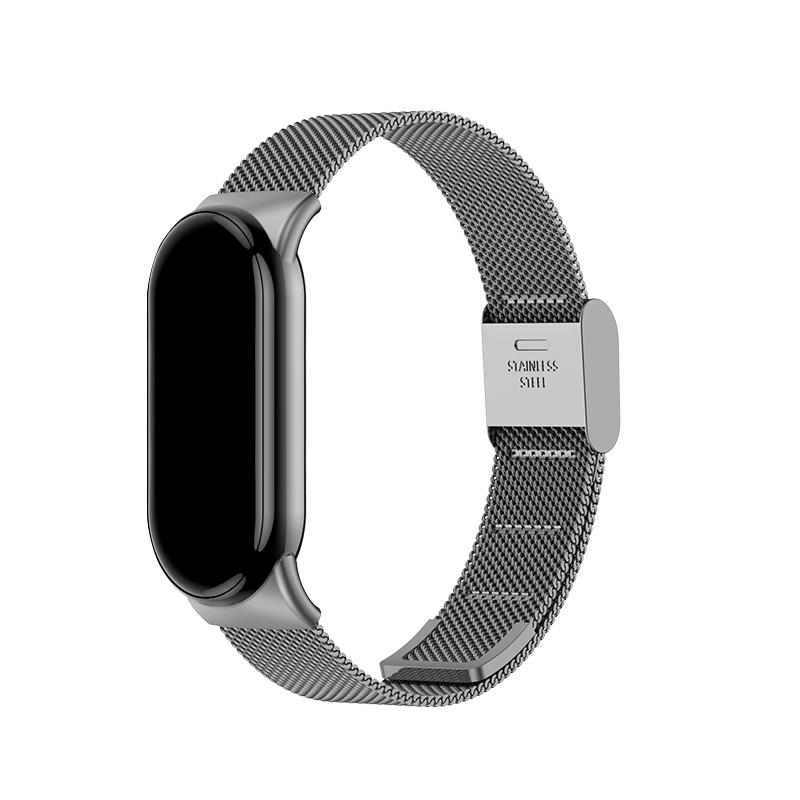 Stainless Steel Strap for Xiaomi Mi 9 8 Band Metal Milanese Bracelet on Mi Band 8 Wristband for Mi Band 9 8 Strap Accessories