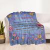 Love Support Daughter Blanket Soft Warm Cozy Great for Picnics Office Bed All-Season Use Modern Perfect Gift for Relatives and Friends