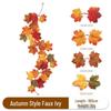 Halloween Maple Leaf Vine Wall Hanging for Christmas and Harvest Festival