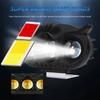 1pcs Motorcycle Headlight LED Spot Light Owl Shape 3 Light 5 Modes Three Colors Strobe Fog Light Motorbike Running Lamp