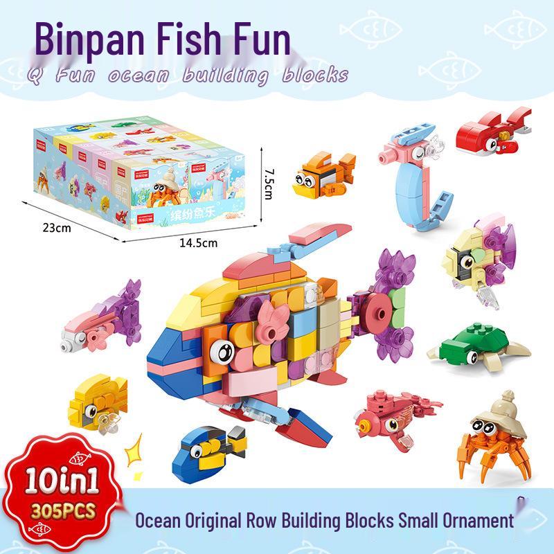 

Kids Educational Small Particle Compatible Building Blocks Toy Set