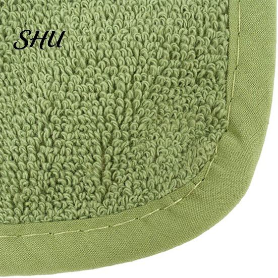 Baking Tools 2Pcs Mittens Breathable Anti-scalding Cotton Non-slip Potholder Oven Gloves for Daily Use Mitts