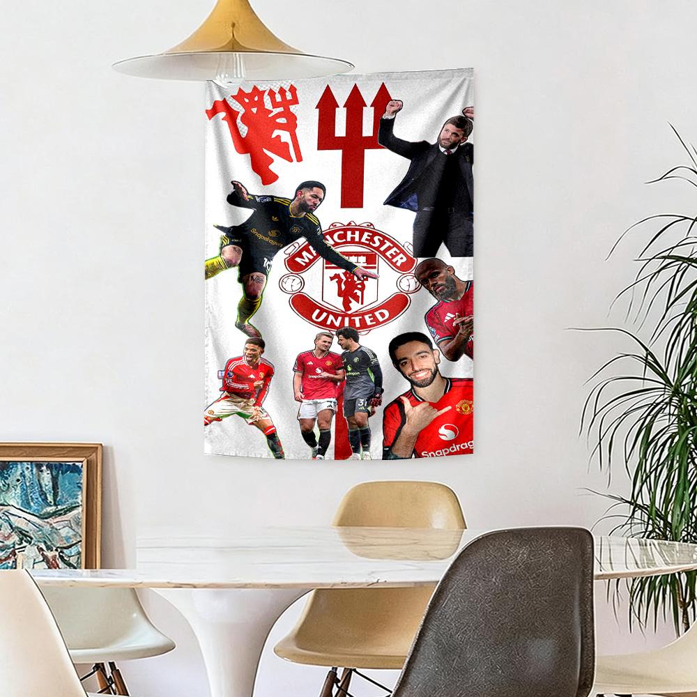 Manchester Wall Decor Tapestry Art For Pet Memorial Birthdaywedding Party Backdrop Family Gift