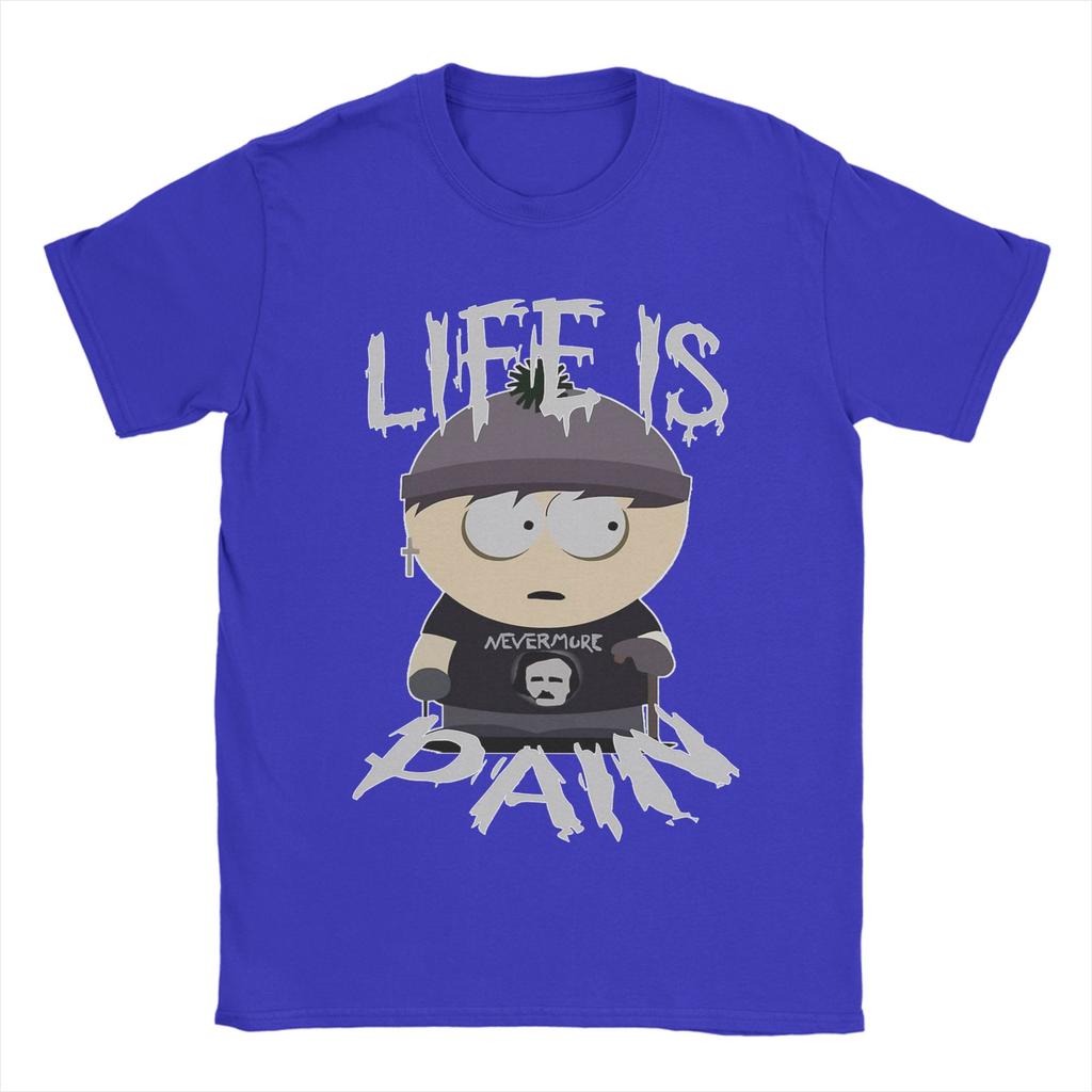 Life Is Pain SouthParks T Shirt Mens 100 Cotton Novelty TShirt Round Neck Tee Shirt Short Sleeve Clothes Party