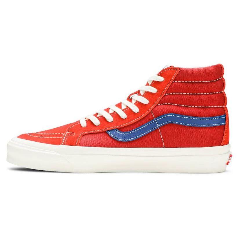 

Кроссовки унисекс Vans OG Sk8-Hi LX Pompeian Red Grenadine VN0A4BVBXEN