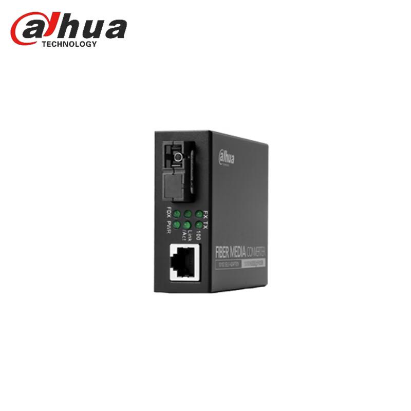Dahua Industrial 100M SC Fiber Optic Transceiver