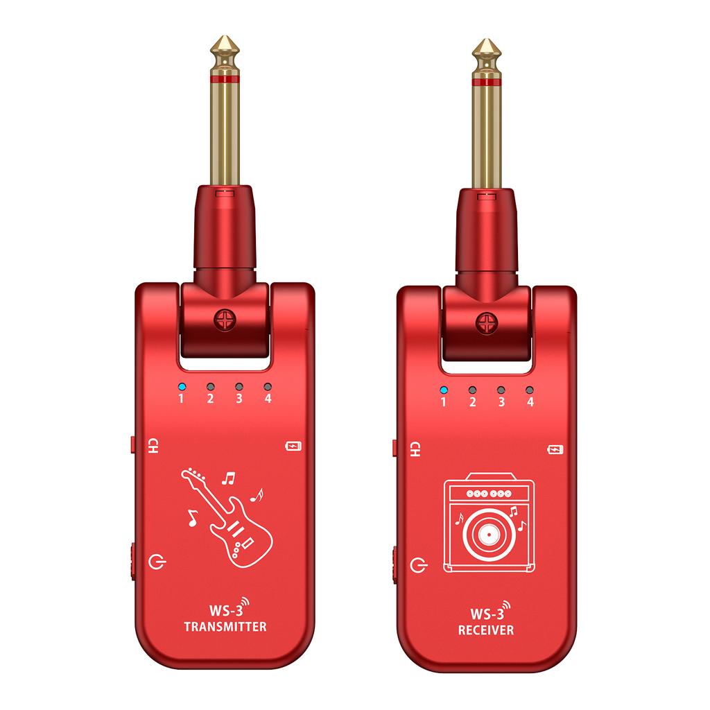 IRIN Guitar Wireless System Wireless Audio Transmitter Receiver for Electric Guitar Bass Electric Blowpipe Violin Amplifier