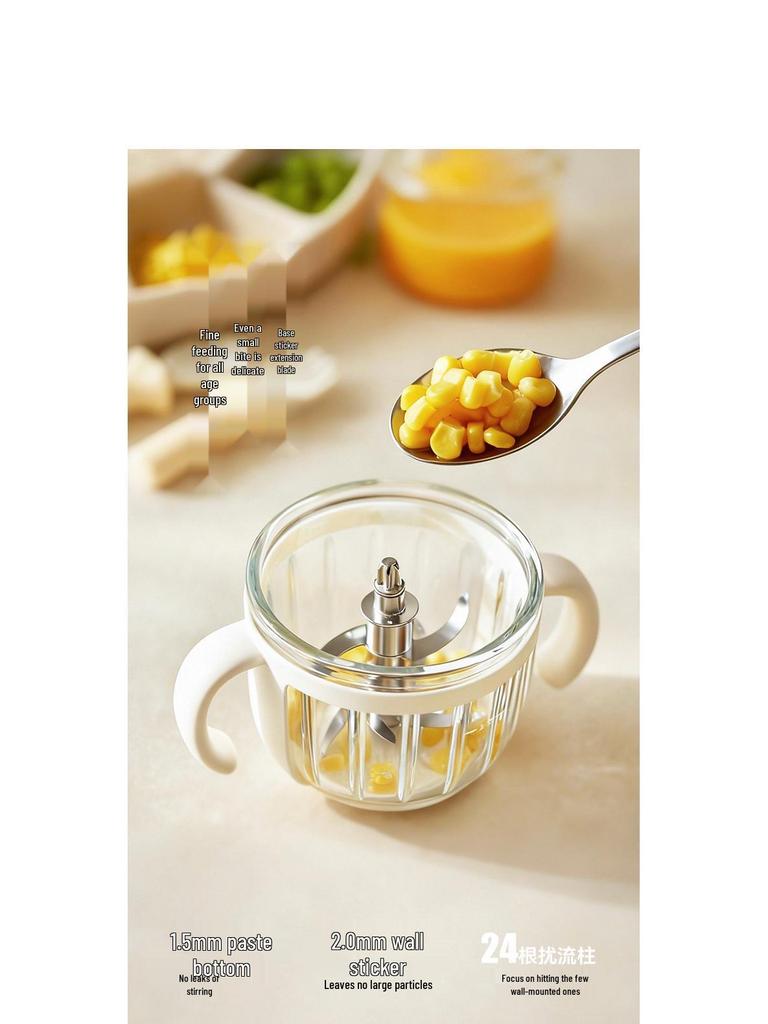 Olayks Instant Baby Food Maker: Multi-Functional Blender & Grinder for Purees, Cereal & Minced Meat
