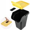 KADAX Trash Can 3x25L Set for Waste Sorting Container with Handle