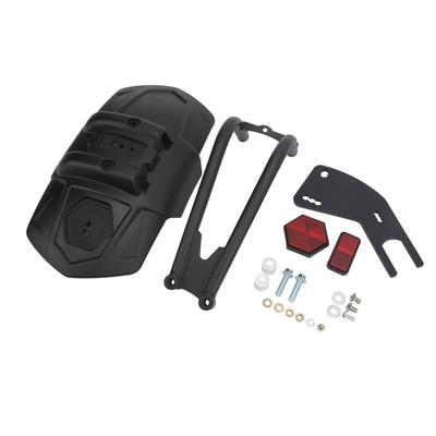 Motorcycle Rear Mudguard with Reflector High Strength Tire Splash Guard Replacement for Ninjia 250