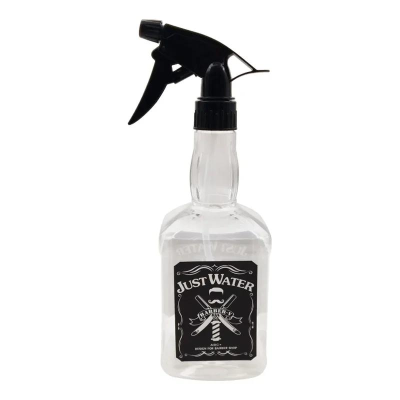 650ML Hair Mister Spray Bottle Barber Atomizer Continuous Mist Spray Bottle Hairdresser Hairspray Barber Water Hair Spary Sprey