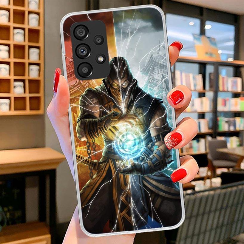 Mortal Kombat Phone Case For Samsung Galaxy A17 A37 A57 A16 A26 A36 A56 A15 A25 A35 A55 A14 A24 A34 A54 A13 A23 A33 A53 Galaxy A