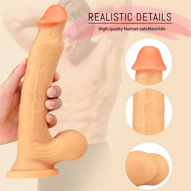 Female Simulation Dildo Sucker Dildo Masturbation Device Adult Products