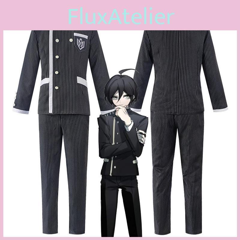 Danganronpa V3 Saihara Shuichi Cosplay Costume Exquisite School Uniform With Wig