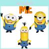 Despicable Me Minions Bob/kevin/stuart Toy Doll Model Action Figure For Kids No Toxic No Fading Perfect Cake Topper Home Decor