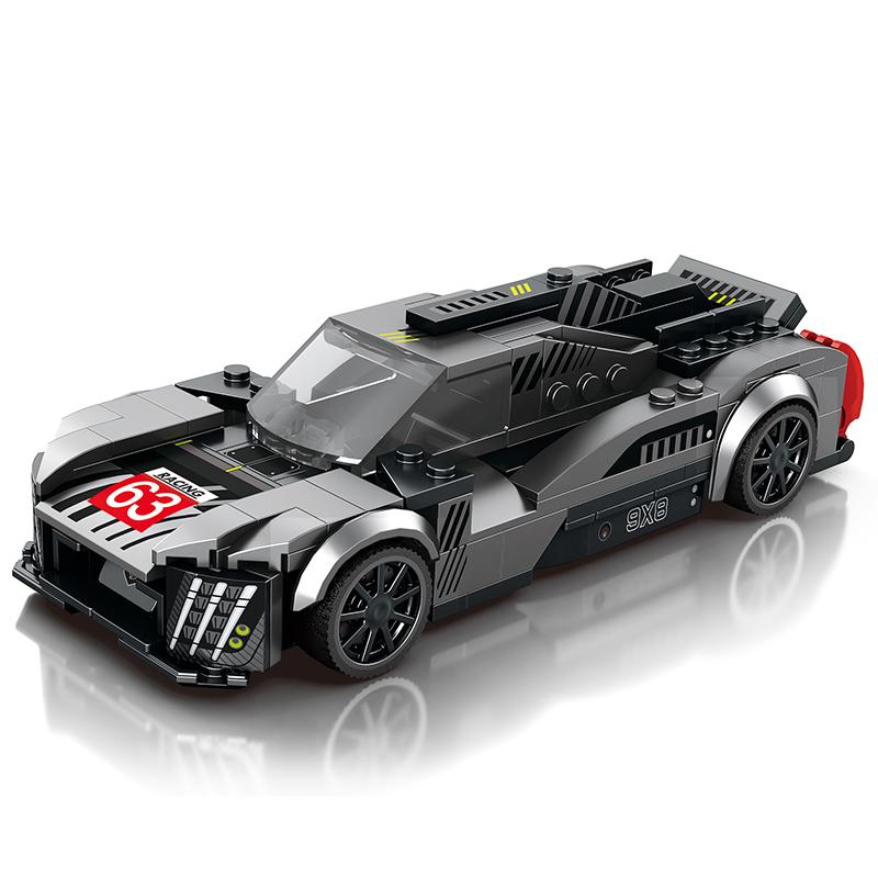 280PCS Sports Car Building Blocks City Racing Assemble Toys Supercar Model Bricks Desktop Ornaments Fan Puzzle Toy Holiday Gifts
