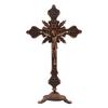 Luxurious Tabletop Crucifix Figurine Religious Gift Table Decors Decorative Standing Nice Appeal Statue