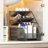 Under-Sink Pull-Out Bathroom Drain Shelf & Storage Basket
