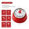 Magnetic Mechanical Kitchen Timer with Visual Alarm