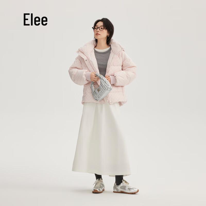 Aileiyi Fashion Spliced Short Down Jacket