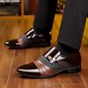 2024 Men's Formal Leather Shoes Black Pointed Toe Men Loafers Party Office Business Casual Shoes for Men Oxford Shoes Dress Shoe