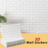 Solid Color Wallpaper 3D Self-adhesive 70X100cm Living Room Wall Decoration Wall Sticker