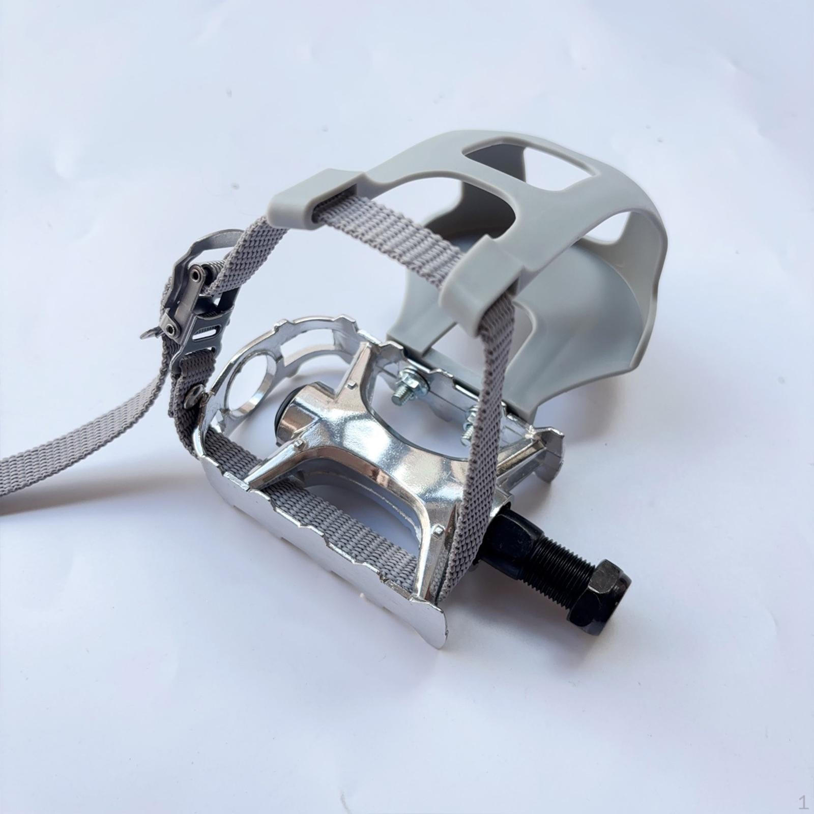 

2 шт. велосипедные педали аксессуары с ремнями велосипед для домашнего спортзала в помещении M14 Spindle