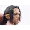 1/6 scale Male Head Sculpt,Takeshi Kaneshiro Head Sculpt Carving with Long Hair Model Fit 12" Soldier Action Figure Body Dolls