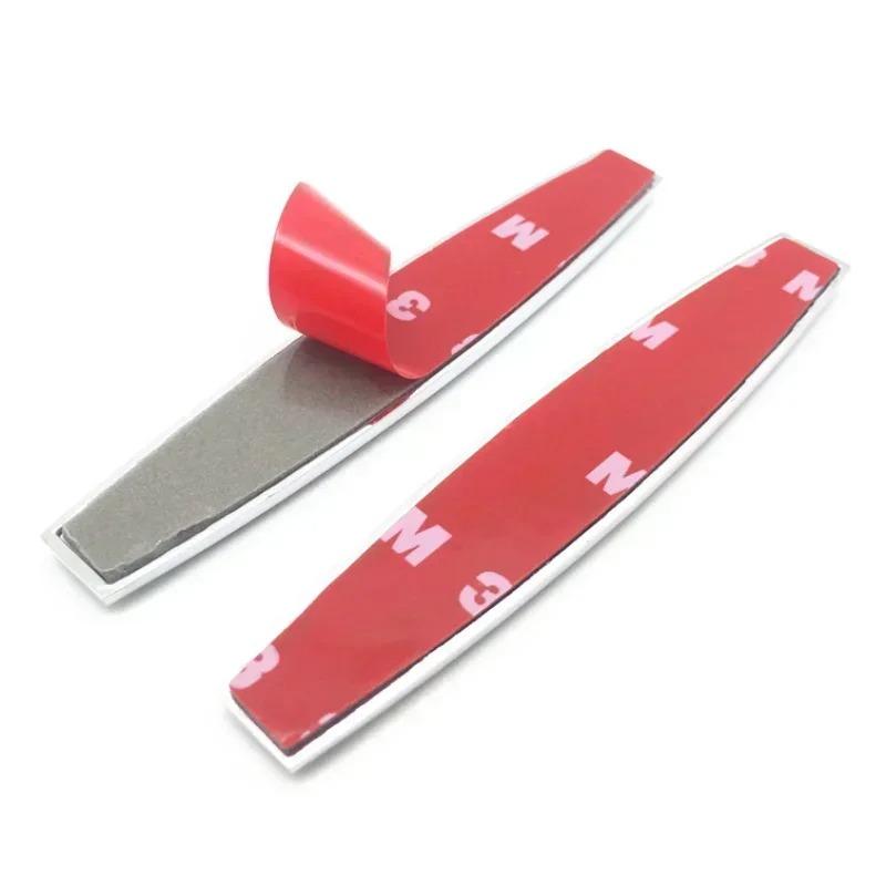 2026 New 2pcs 3D AMG Edition Metal Logo Car Fender Badge Sticker For Benz Lorinser Avantgarde Emblem Auto Decal Decorative Accessories