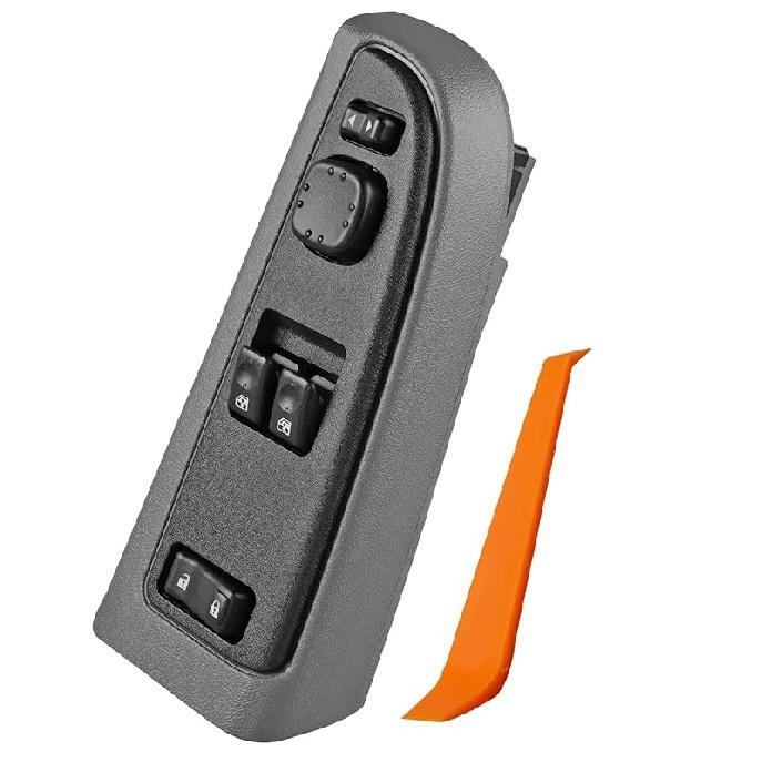 15883318 Master Power Window Switch W/Bezel Front Driver Side Fit For Chevy Silverado 1500/2500/3500 & GMC Sierra 1500/2500/3500 2003-2007, Replace
