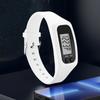 LED Pedometer Bracelet Wrist Calorie Counter Multi-Function Walking Running Pedometer Silicone Step Tracker for Outdoor Sports