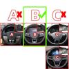 For Volkswagen steering wheel paddle shift VW MK7 Golf 7 Rline 7.5 GTI Tiguan Sciricco Touran X Sagitar POLO GTD GTE accessories