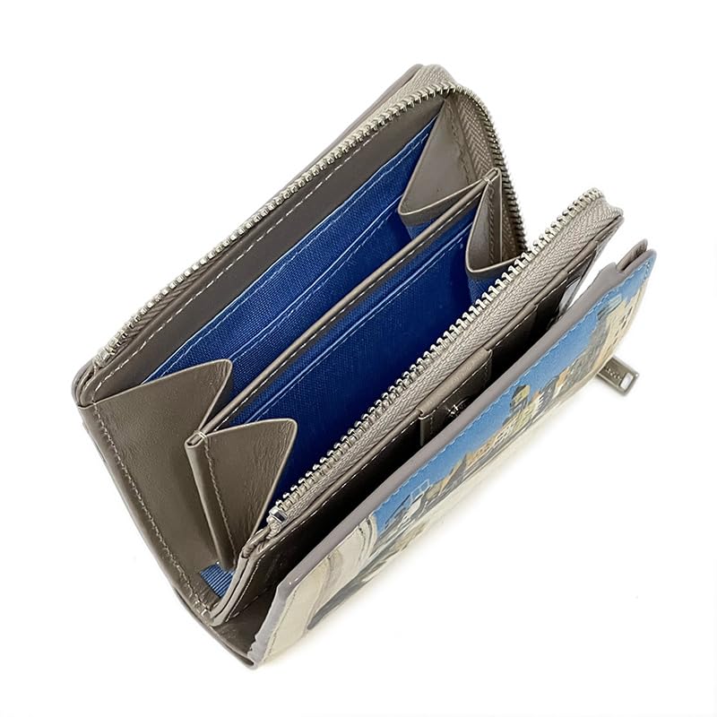 Manhattaner's Top Purse Bifold Wallet 75-1529 Women's Oak