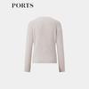 PORTS Women's V-Neck Ribbed Knit Cardigan