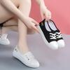2024 Summer Canvas Shoes Women Sneakers Fashion New Shoes for Women Flat Off White Shoes Tenis zapatos de mujer