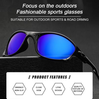 Óculos de sol para viagens ao ar livre, óculos de sol, óculos de ciclismo resistentes a raios UV, óculos versáteis para atividades ao ar livre