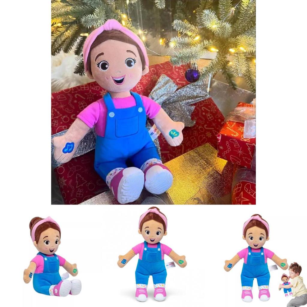Adorable Ms Rachel Plush Doll Soft Cotton Stuffed Toy For Kids With Comforting Features